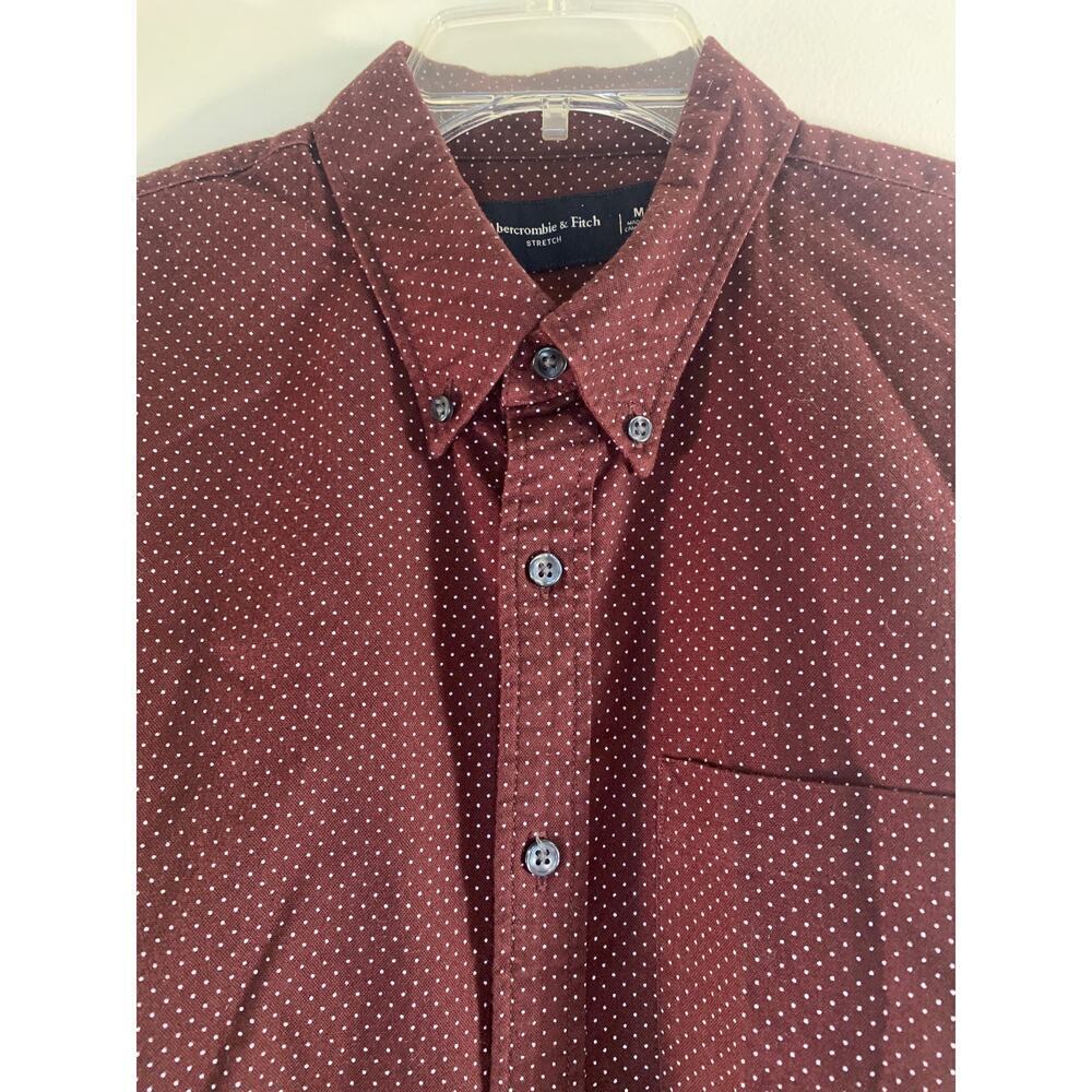 ABERCROMBIE & FITCH Men’s Casual Button Down Long Sleeve Shirt / Size: Medium - Picture 5 of 8